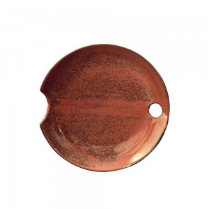 ROND ΠΙΑΤΕΛΑ ΔΙΑΚΟΣΜΗΣΗΣ ΚΕΡΑΜΙΚΟ TERRACOTTA D29,5xH4,5cm