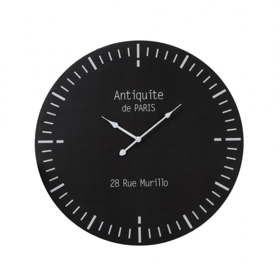 ZEIT ΡΟΛΟΪ ΤΟΙΧΟΥ MDF ΜΑΥΡΟ 60x60xH5cm