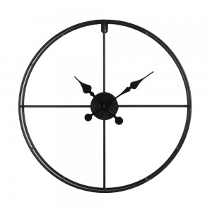 TEMPUS ΡΟΛΟΪ ΤΟΙΧΟΥ ΜΕΤΑΛΛΟ ΜΑΥΡΟ D60xH6,5cm