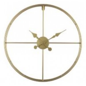 TEMPUS ΡΟΛΟΪ ΤΟΙΧΟΥ ΜΕΤΑΛΛΟ ΧΡΥΣΟ 60x60xH7cm