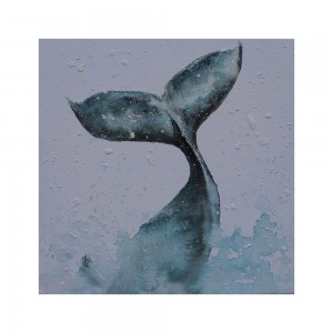 WHALE ΠΙΝΑΚΑΣ ΔΙΑΚΟΣΜΗΣΗΣ ΚΑΜΒΑΣ ΞΥΛΟ 80x80xH4cm WHALE ΠΙΝΑΚΑΣ ΔΙΑΚΟΣΜΗΣΗΣ ΚΑΜΒΑΣ ΞΥΛΟ 80x80xH4cm