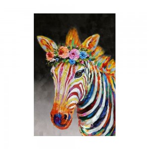 ZEBRA ΠΙΝΑΚΑΣ ΔΙΑΚΟΣΜΗΣΗΣ ΚΑΜΒΑΣ ΠΟΛΥΧΡΩΜΟ 80x120xH4cm