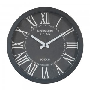 SLOZNO ΡΟΛΟΪ ΤΟΙΧΟΥ ΜΕΤΑΛΛΟ ΓΥΑΛΙ ΜΑΥΡΟ ΛΕΥΚΟ 40x40xH8cm