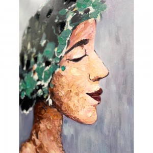 SPRING LADY ΠΙΝΑΚΑΣ ΔΙΑΚΟΣΜΗΣΗΣ ΚΑΜΒΑΣ ΠΟΛΥΧΡΩΜΟ 60x80xH4cm