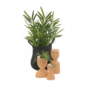 SKEPTICAL 2 ΚΑΣΠΩ POLYRESIN TERRACOTTA 14,8x10xH19,4cm