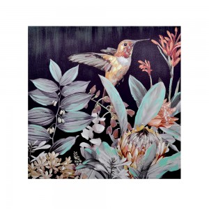 PAMAI ΠΙΝΑΚΑΣ ΔΙΑΚΟΣΜΗΣΗΣ ΚΑΜΒΑΣ ΠΟΛΥΧΡΩΜΟ ΞΥΛΟ 80x80xH3cm