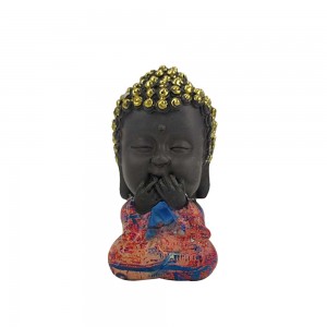 ITHAKA 3 DECO ΒΟΥΔΑΣ POLYRESIN ΠΟΛΥΧΡΩΜΟ 6,3x6xH9,5cm