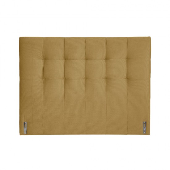 7DAYS ΚΡΕΒΑΤΙ ΧΩΡΙΣ ΑΠΟΘΗΚ. ΧΩΡΟ (ΓΙΑ ΣΤΡΩΜΑ 160x200cm) ΜΟΥΣΤΑΡΔΙ TEXAS08 161x207x122