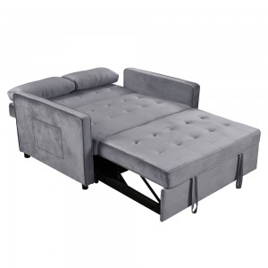 SOLUTION ΚΑΝΑΠΕΣ ΚΡΕΒΑΤΙ 2ΘΕΣΙΟΣ ΓΚΡΙ 133x94x87