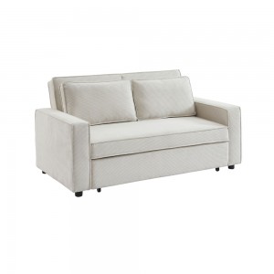 CUBO ΚΑΝΑΠΕΣ ΚΡΕΒΑΤΙ 3ΘΕΣΙΟΣ OFF WHITE 172x89xH89cm