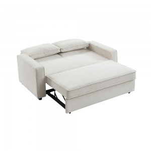 CUBO ΚΑΝΑΠΕΣ ΚΡΕΒΑΤΙ 3ΘΕΣΙΟΣ OFF WHITE 172x89xH89cm