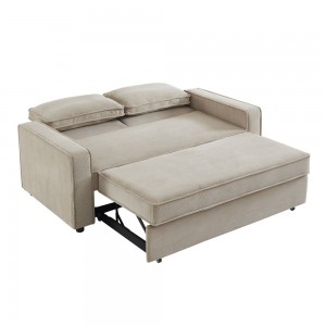 CUBO ΚΑΝΑΠΕΣ ΚΡΕΒΑΤΙ 3ΘΕΣΙΟΣ LATTE 172x89xH89cm