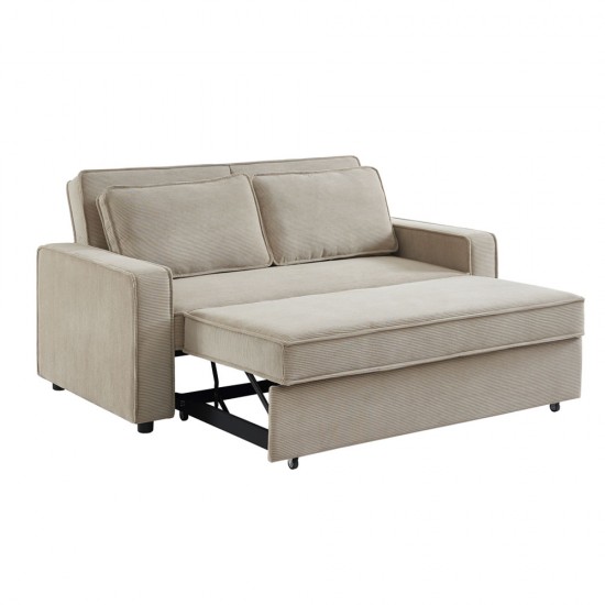 CUBO ΚΑΝΑΠΕΣ ΚΡΕΒΑΤΙ 3ΘΕΣΙΟΣ LATTE 172x89xH89cm