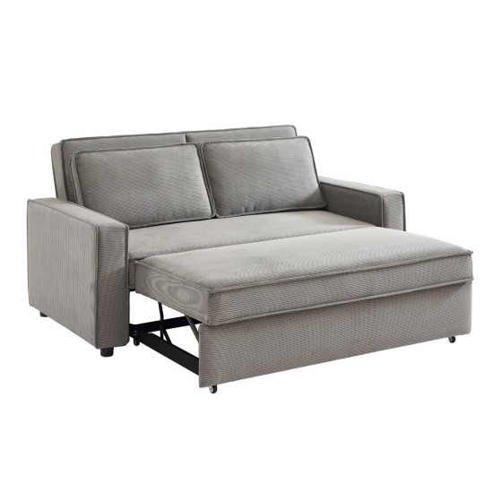 CUBO ΚΑΝΑΠΕΣ ΚΡΕΒΑΤΙ 3ΘΕΣΙΟΣ ΓΚΡΙ 172x89xH89cm