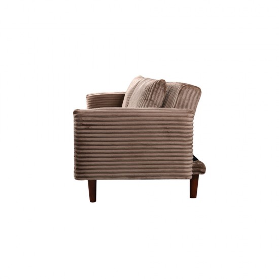 COTTLE ΚΑΝΑΠΕΣ ΚΡΕΒΑΤΙ 3ΘΕΣΙΟΣ NUDE 213x79x73cm