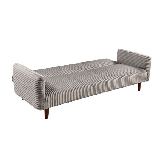 COTTLE ΚΑΝΑΠΕΣ ΚΡΕΒΑΤΙ 3ΘΕΣΙΟΣ ΓΚΡΙ ΑΝΟΙΧΤΟ 213x79x73