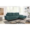NATURA ΚΑΝΑΠΕΣ ΚΡΕΒΑΤΙ ΓΩΝΙΑ ΔΕΞΙΑ DUSTY PETROL 283x164xH90cm NATURA ΚΑΝΑΠΕΣ ΚΡΕΒΑΤΙ ΓΩΝΙΑ ΔΕΞΙΑ DUSTY PETROL 283x164xH90cm