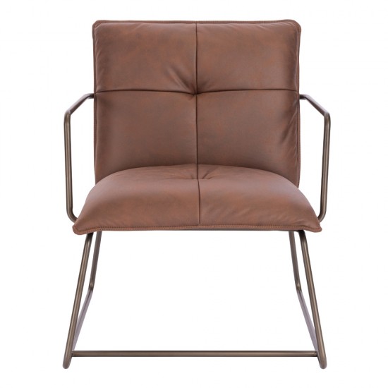 STANDBY ΠΟΛΥΘΡΟΝΑ ΕΠΙΣΚΕΠΤΗ ΚΑΦΕ GUNMETAL 65x67xH81cm