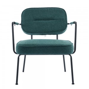 PRISLEY ΠΟΛΥΘΡΟΝΑ PETROL 73x66x78cm