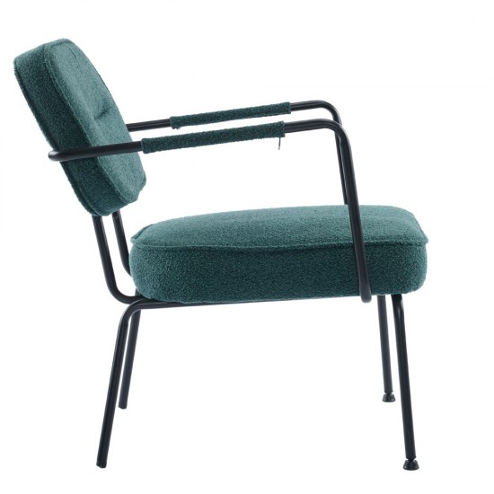 PRISLEY ΠΟΛΥΘΡΟΝΑ PETROL 73x66x78cm