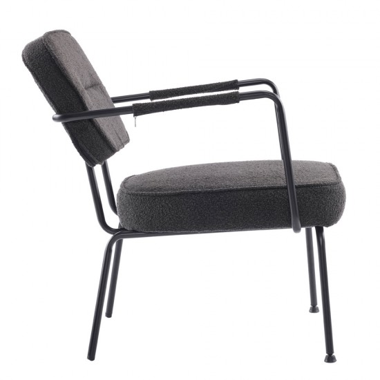 PRISLEY ΠΟΛΥΘΡΟΝΑ ΜΑΥΡΟ 73x66x78cm