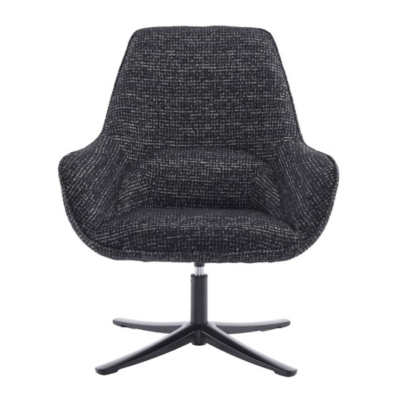 TIFFANY ΠΟΛΥΘΡΟΝΑ ΠΕΡΙΣΤΡΕΦΟΜΕΝΗ ΜΑΥΡΟ ΜΕ PATTERN 80x75x90