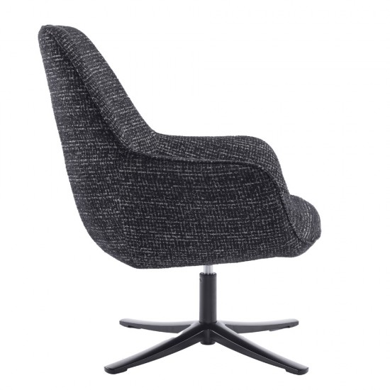 TIFFANY ΠΟΛΥΘΡΟΝΑ ΠΕΡΙΣΤΡΕΦΟΜΕΝΗ ΜΑΥΡΟ ΜΕ PATTERN 80x75x90