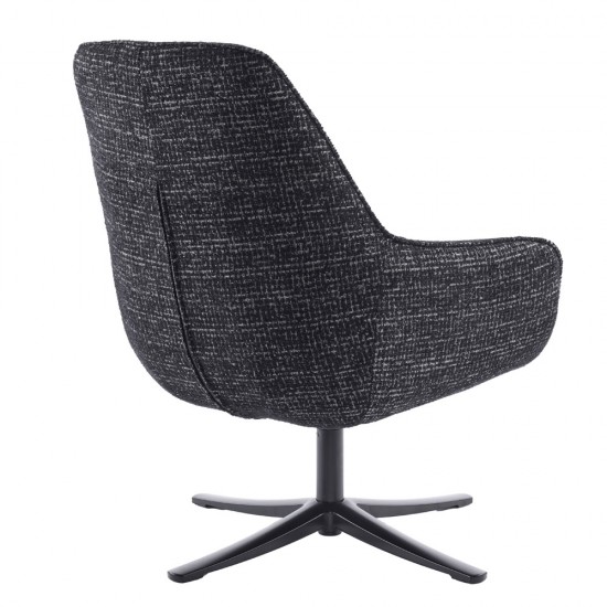 TIFFANY ΠΟΛΥΘΡΟΝΑ ΠΕΡΙΣΤΡΕΦΟΜΕΝΗ ΜΑΥΡΟ ΜΕ PATTERN 80x75x90