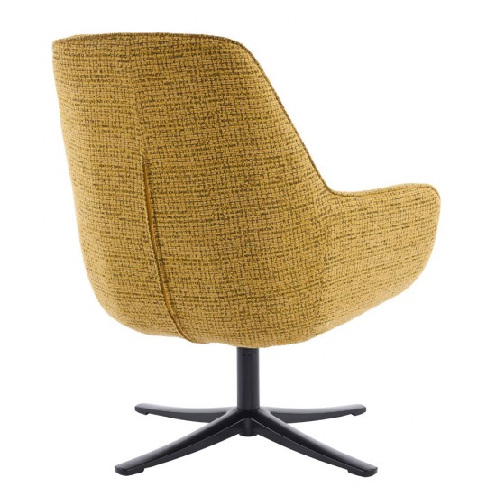 TIFFANY ΠΟΛΥΘΡΟΝΑ ΠΕΡΙΣΤΡΕΦΟΜΕΝΗ ΚΙΤΡΙΝΟ ΜΕ PATTERN 80x75x90cm