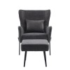 CHILLOUT ΠΟΛΥΘΡΟΝΑ ΓΚΡΙ ΣΚΟΥΡΟ 84x74x97.5 CHILLOUT ΠΟΛΥΘΡΟΝΑ ΓΚΡΙ ΣΚΟΥΡΟ 84x74x97.5