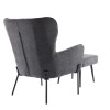 CHILLOUT ΠΟΛΥΘΡΟΝΑ ΓΚΡΙ ΣΚΟΥΡΟ 84x74x97.5 CHILLOUT ΠΟΛΥΘΡΟΝΑ ΓΚΡΙ ΣΚΟΥΡΟ 84x74x97.5