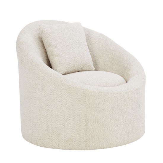 SOFTY ΠΟΛΥΘΡΟΝΑ ΠΕΡΙΣΤΡΕΦΟΜΕΝΗ CREAM 80x80x77cm