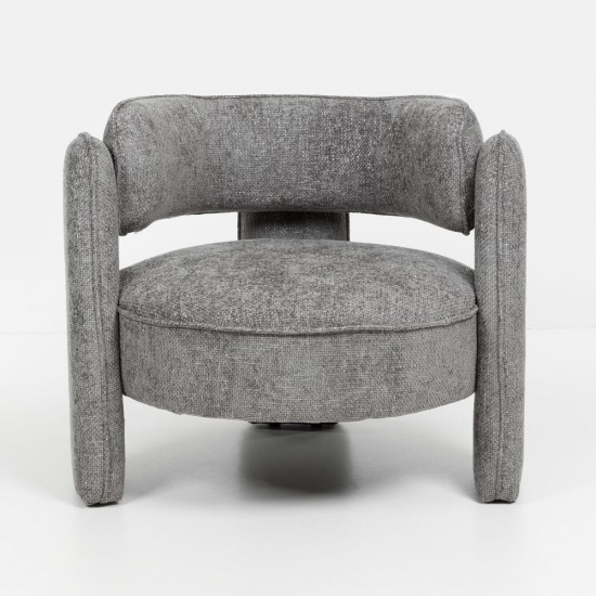 GRADA SMALL ΠΟΛΥΘΡΟΝΑ ΓΚΡΙ 79x85x70.5cm