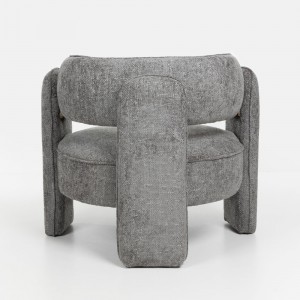 GRADA SMALL ΠΟΛΥΘΡΟΝΑ ΓΚΡΙ 79x85x70.5cm