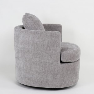 ORBITA ΠΟΛΥΘΡΟΝΑ ΠΕΡΙΣΤΡΕΦΟΜΕΝΗ ΓΚΡΙ 78x76x65cm