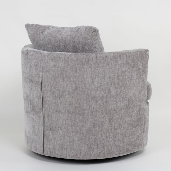 ORBITA ΠΟΛΥΘΡΟΝΑ ΠΕΡΙΣΤΡΕΦΟΜΕΝΗ ΓΚΡΙ 78x76x65cm