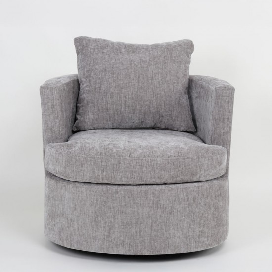 ORBITA ΠΟΛΥΘΡΟΝΑ ΠΕΡΙΣΤΡΕΦΟΜΕΝΗ ΓΚΡΙ 78x76x65cm