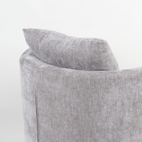 ORBITA ΠΟΛΥΘΡΟΝΑ ΠΕΡΙΣΤΡΕΦΟΜΕΝΗ ΓΚΡΙ 78x76x65cm