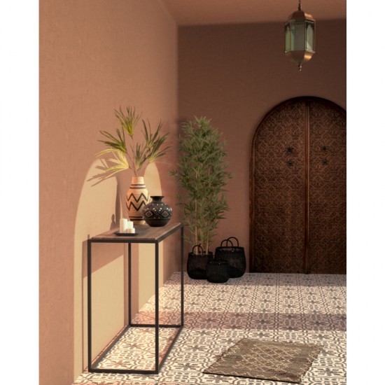 FADE ΔΙΣΚΟΣ ΔΙΑΚΟΣΜΗΣΗΣ 40x17x2cm ΑΛΟΥΜΙΝΙΟ ΜΑΥΡΟ