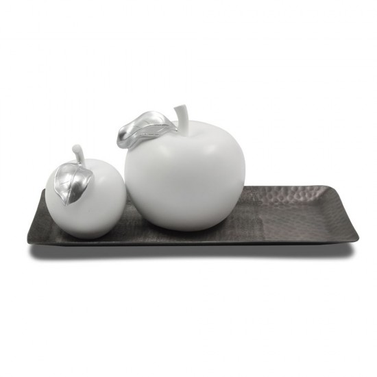 FADE ΔΙΣΚΟΣ ΔΙΑΚΟΣΜΗΣΗΣ 40x17x2cm ΑΛΟΥΜΙΝΙΟ ΜΑΥΡΟ