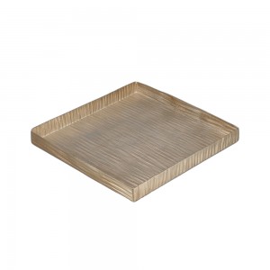 THREAD ΔΙΣΚΟΣ ΔΙΑΚΟΣΜΗΣΗΣ 30x30x3cm ΑΛΟΥΜΙΝΙΟ ΣΑΜΠΑΝΙ