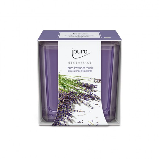 IPURO ESSENTIALS LEVANDER TOUCH ΑΡΩΜΑΤΙΚΟ ΚΕΡΙ 125gr 7x7x7cm