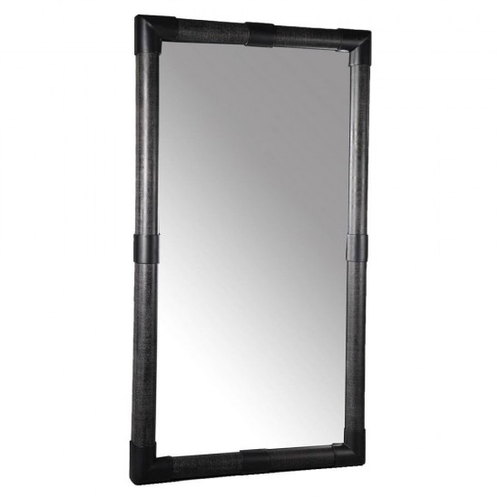 MODERN ΚΑΘΡΕΠΤΗΣ ΜΑΥΡΟ 90x10.5x166cm