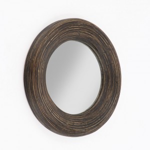 UP DOWN ΚΑΘΡΕΠΤΗΣ ΤΟΙΧΟΥ ΜΑΥΡΟ ANTIQUE 77x6xH77cm