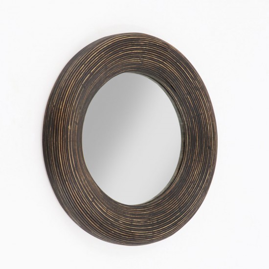UP DOWN ΚΑΘΡΕΠΤΗΣ ΤΟΙΧΟΥ ΜΑΥΡΟ ANTIQUE 77x6xH77cm