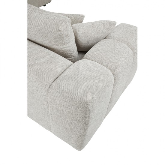 TOMOS ΚΑΝΑΠΕΣ ΓΩΝΙΑ ΑΡΙΣΤΕΡΗ BEIGE LEGASY 15 298x200x85cm