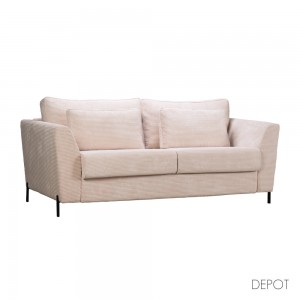 COCOON ΚΑΝΑΠΕΣ ΚΡΕΒΑΤΙ 3ΘΕΣΙΟΣ BEIGE LINCOLN 03 208x94x92cm