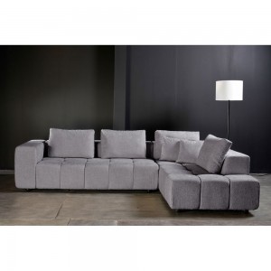 TOMOS ΚΑΝΑΠΕΣ ΓΩΝΙΑ ΔΕΞΙΑ ΓΚΡΙ LEGASY 18 298x200x85cm TOMOS ΚΑΝΑΠΕΣ ΓΩΝΙΑ ΔΕΞΙΑ ΓΚΡΙ LEGASY 18 298x200x85cm