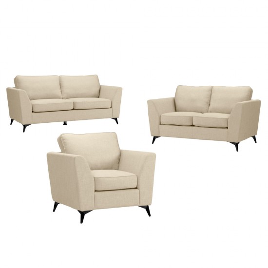 BOEL ΚΑΝΑΠΕΣ 3ΘΕΣΙΟΣ BEIGE 200x86xH92cm BOEL ΚΑΝΑΠΕΣ 3ΘΕΣΙΟΣ BEIGE 200x86xH92cm