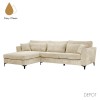 FOREVER ΚΑΝΑΠΕΣ ΓΩΝΙΑ ΑΡΙΣΤΕΡΗ BEIGE ΚΟΤΛΕ 316x185xH92cm